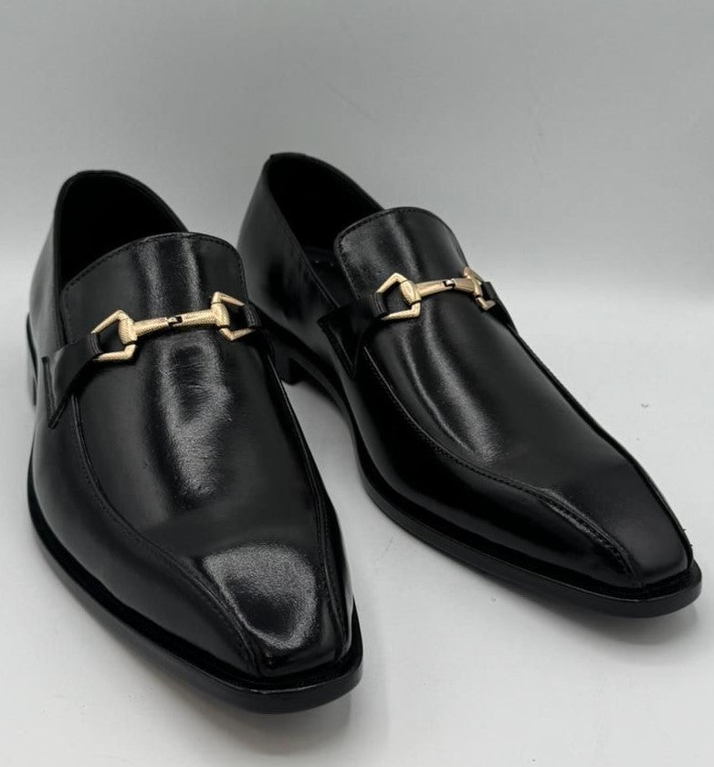 italian toe with black premium leather2