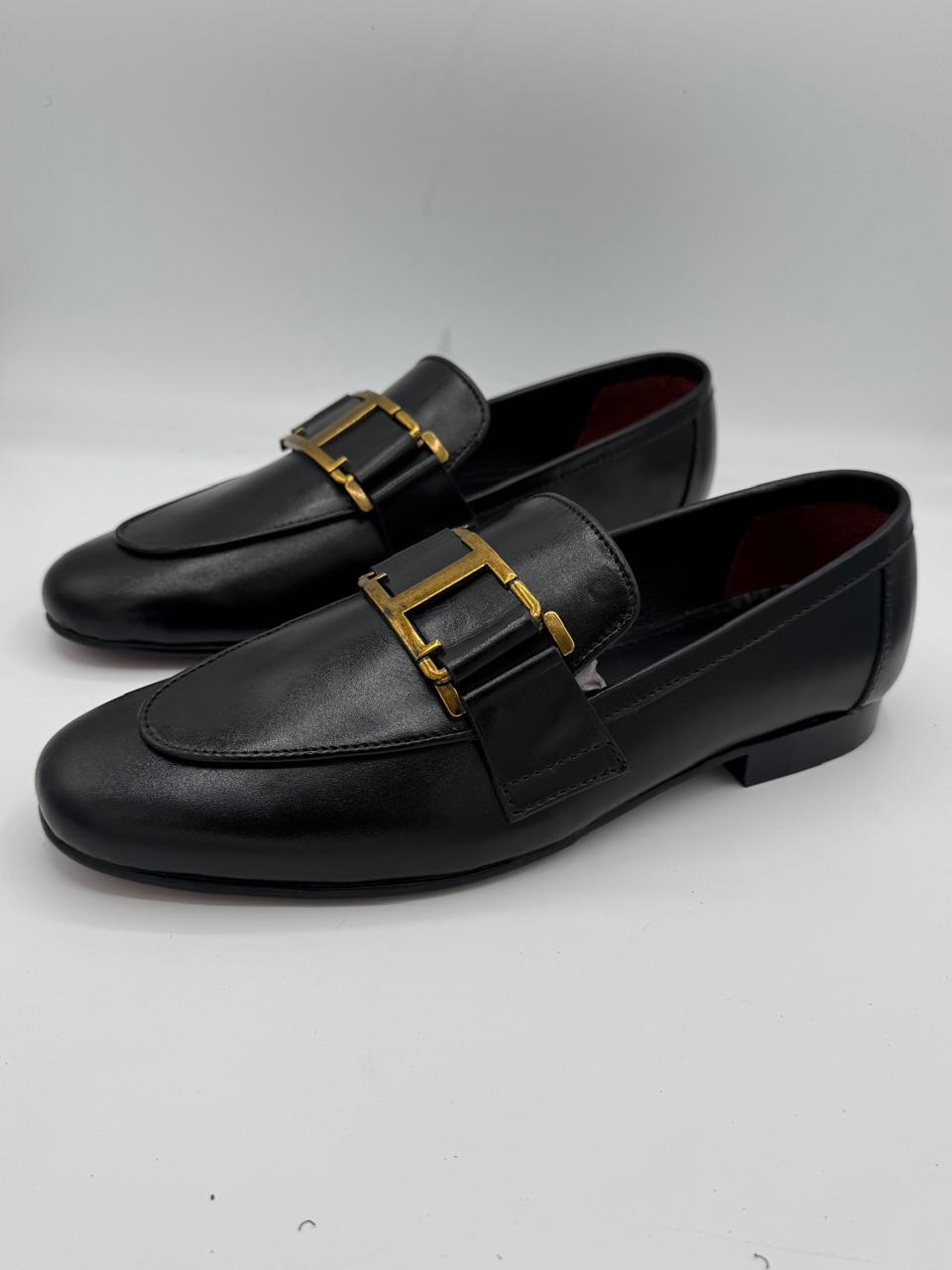Black Premium Leather Shoes